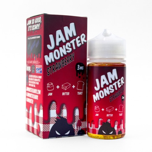 Жидкость Jam Monster - Strawberry