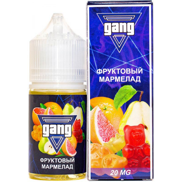 Жидкость GANG SALT - Фруктовый Мармелад