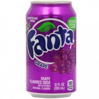 Газ.вода Fanta Grape (Фанта Виноград) 0,355 ж\б