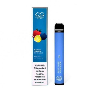 Одноразовый POD Puff Bar Plus Blue Razz Lemonade