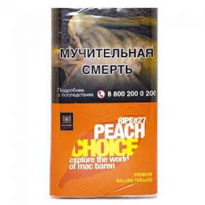 Табак курительный MAC BAREN Peach Choice