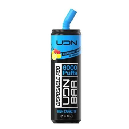 Одноразовый POD UDN BAR6000 - Blue Raspberry Lemonade