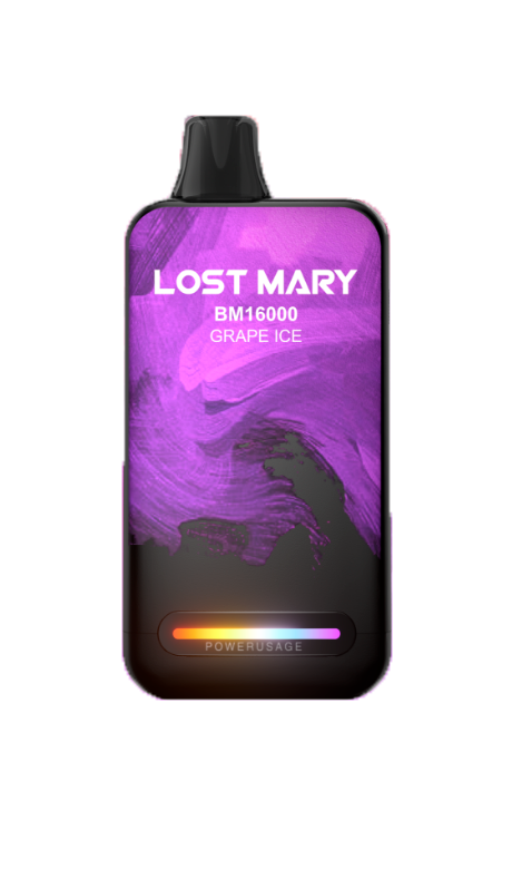 Одноразовый POD Lost Mary BM16000 - Виноградный лед