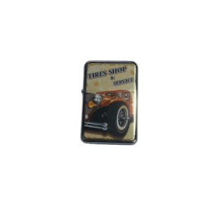 Зажигалка бензиновая FARO (под Zippo) Винтажное авто Z16