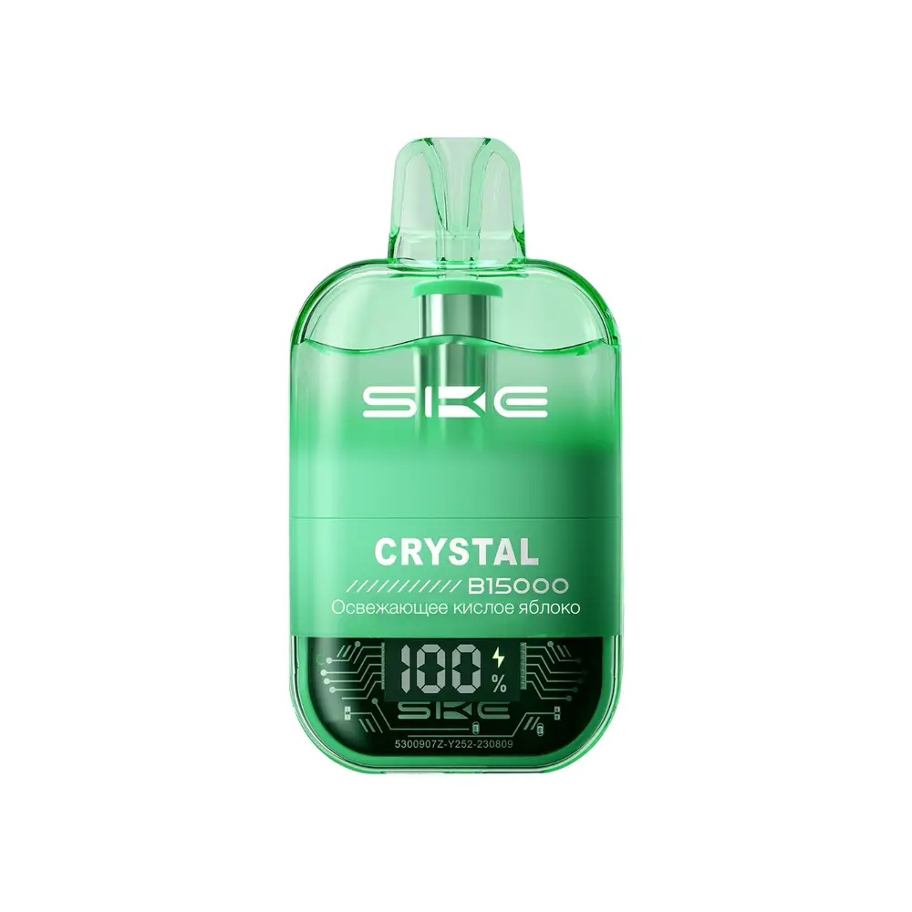 Одноразовый POD SKE CRYSTAL B15000 - Кислое Яблоко