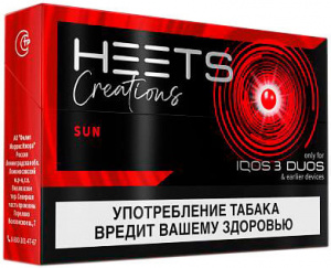 Нагреваемые табачные палочки (стики) HEETS Creations Sun