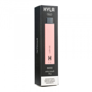 Одноразовый POD HYLA Nico 6000 - Lush Ice