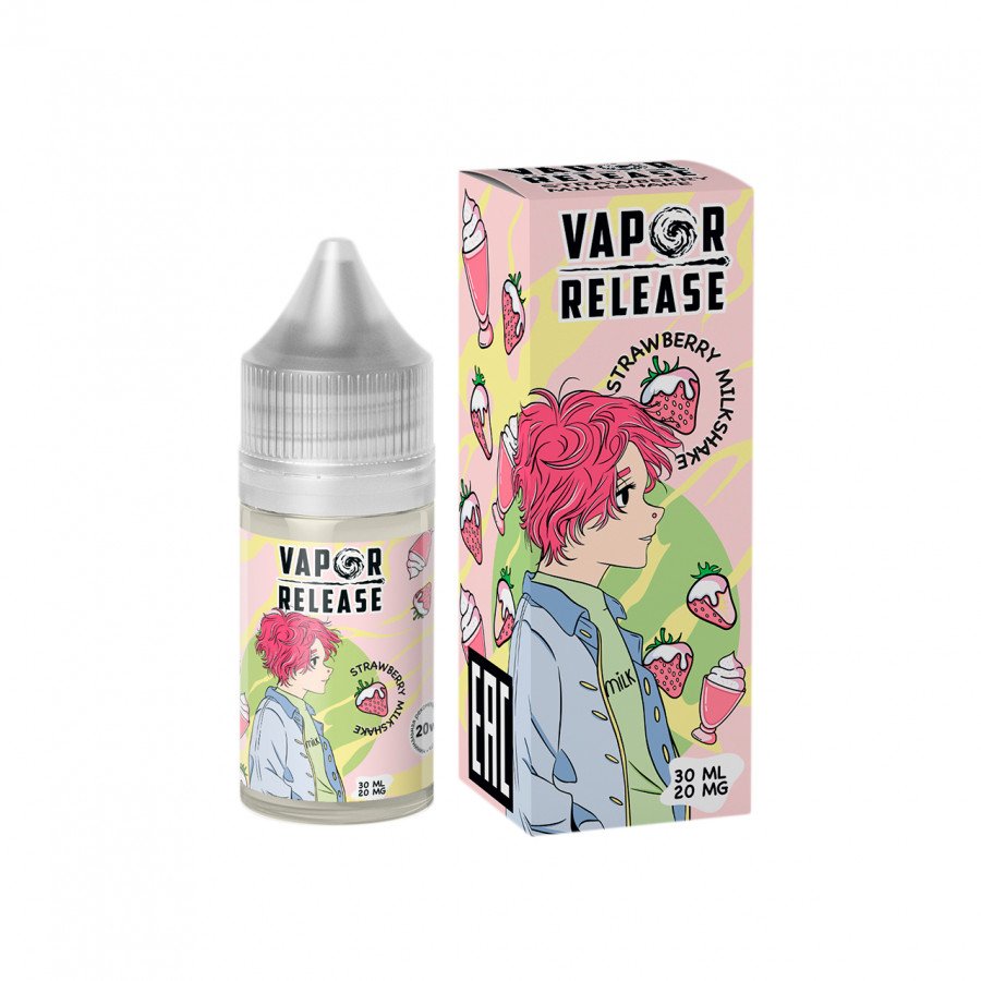 Ароматизатор пищевой Vapor Release - Strawberry Milkshake, 13 мл Ароматизатор пищевой Vapor Release - Strawberry Milkshake, 13 мл