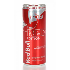 Энерг.напиток RED BULL The Red Edition 0,25л ж/б (М)