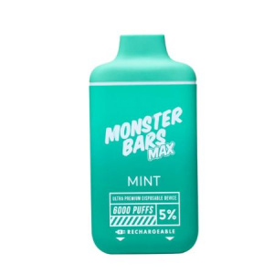 Одноразовый POD Monster Bars 6000 - Mint 