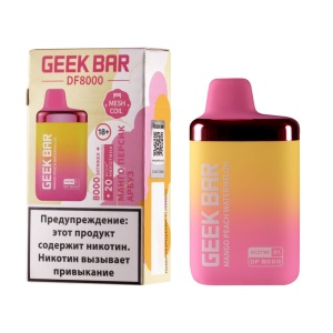 Одноразовый Pod Geek Bar DF8000 - Манго Персик Арбуз