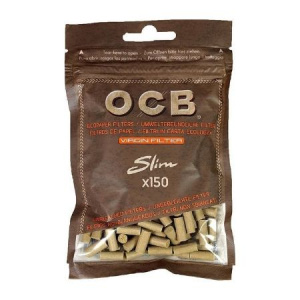 Фильтры для самокруток OCB 6мм Slim VIRGIN 150шт