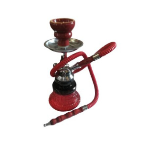 Кальян WATERPIPE Шорти 25см,1 шланг,цвет красный