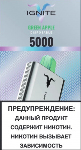 Одноразовый Pod IGNITE 5000 V5 - Green Apple