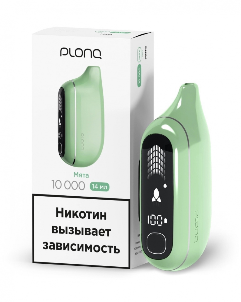 Одноразовый POD PLONQ MAX PRO - Мята