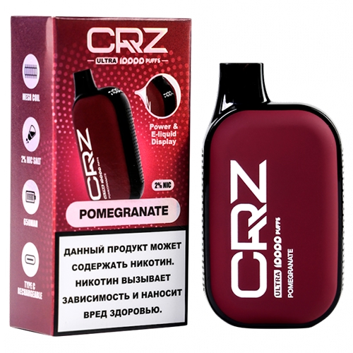 Одноразовый Pod CRZ Ultra 10000 - Гранат