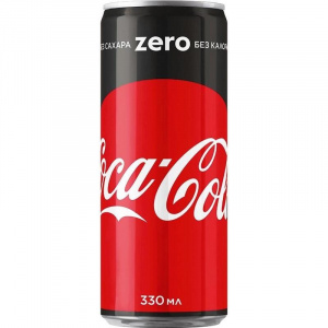 Газ.вода Coca-Cola Zero Cukru Poland 0,330мл ж\б