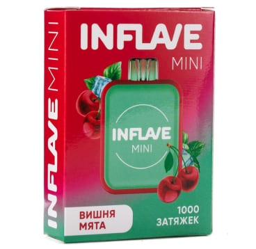 Одноразовый POD INFLAVE 1000 - Вишня Мята