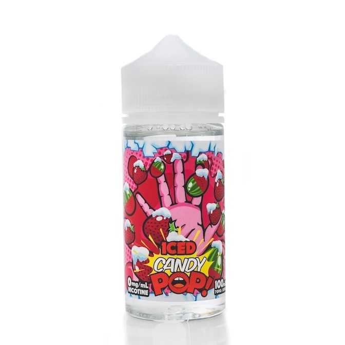 Жидкость Pop Vapors Iced - Strawberry Watermalon Hard Candy