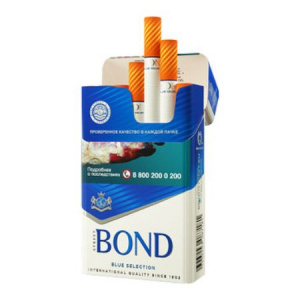 Сигареты с/ф BOND STREET BLUE SELECTION MT