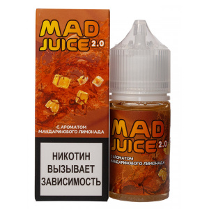 Жидкость MAD JUICE 2.0 Salt - Мандариновый лимонад, 30 мл