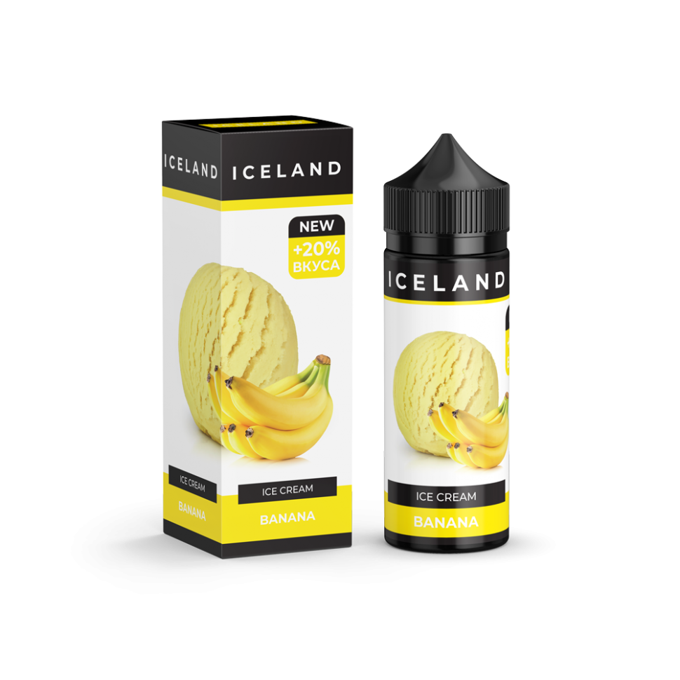 Жидкость Iceland -  Banana