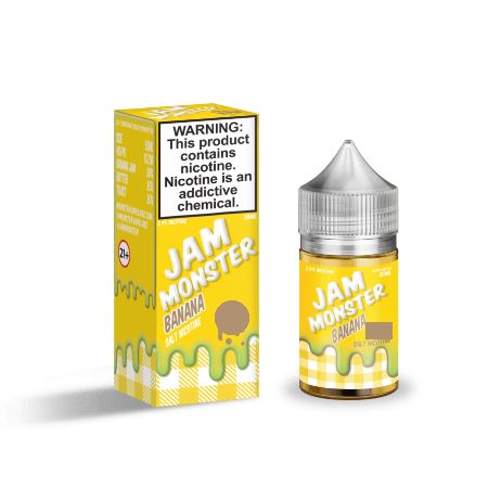 Жидкость Jam Monster SALT - Pb & Banana