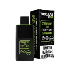 Одноразовый Pod TIKOBAR 8000 - Strawberry Kiwi