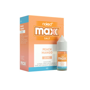 Жидкость Naked MAX SALT - Ice-Peach Mango, 10 мл