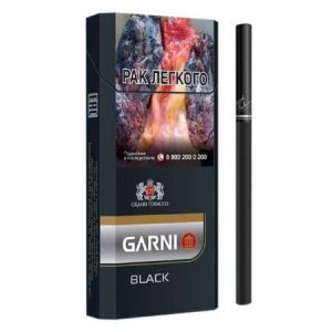 Сигареты с/ф GARNI Black Slims 6.2