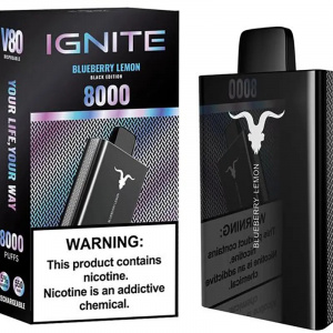 Одноразовый Pod IGNITE 8000 V80 - Blueberry Lemon
