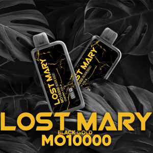 Одноразовый POD Lost Mary GOLDEN BLACK MO10000 - Lemon Berry