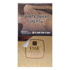 Сигареты с/ф ESSE SS Special Gold 