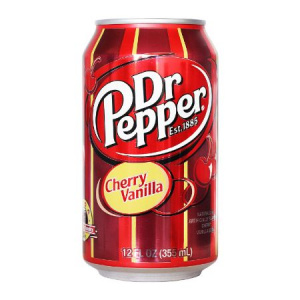 Газ.вода Dr. Pepper Cherry Vanilla (Доктор Пеппер Черри Ванила), 0,355 ж\б