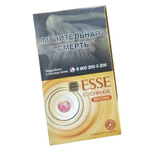 Сигареты с/ф ESSE SS Exchange Brown