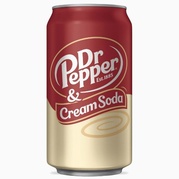 Газ.вода Dr. Pepper Cream Soda (Доктор Пеппер Крем Сода), 0,355 ж\б