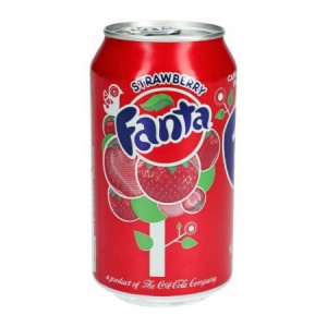 Газ.вода Fanta Strawberry (Фанта Клубника) 0,355 ж\б