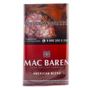 Табак для самокруток MAC BAREN 40 гр - AMERICAN BLEND