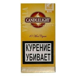 Сигариллы с/ф Candlelight Filter 10 (шт) - Vanilla