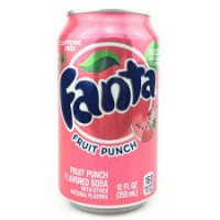 Газ.вода Fanta Fruit Punsh (Фанта Фруктовый Пунш) 0,355 ж\б