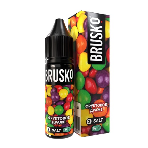 Жидкость Brusko Salt (Chubby) Фруктовое Драже, 35 мл