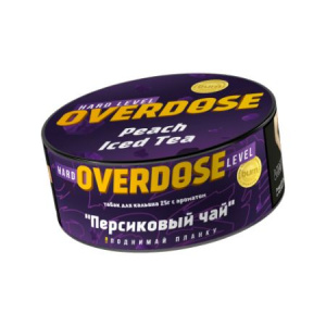 Табак для кальяна Overdose 25 гр - Peach Iced Tea/ Персиковый чай