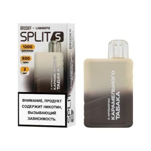 Одноразовый Pod BRUSKO x LANAVAPE SPLIT S - Карамельный Табак
