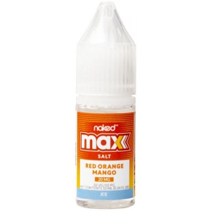 Жидкость Naked MAX SALT - Ice-Red Orange Mango, 10 мл