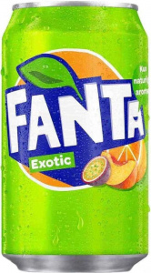 Газ.вода Fanta Exotic 330 мл ж/б