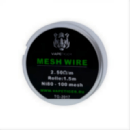 Сетка Vapetiger MESH Wire Ni80 - 1.5 Ом