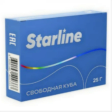 Табак для кальяна Starline 25 гр - Свободная куба