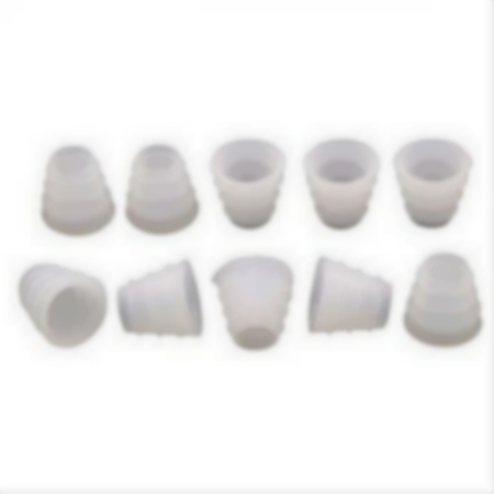 Прокладка для чашки кальяна белая резиновая (набор 10шт) (10310)