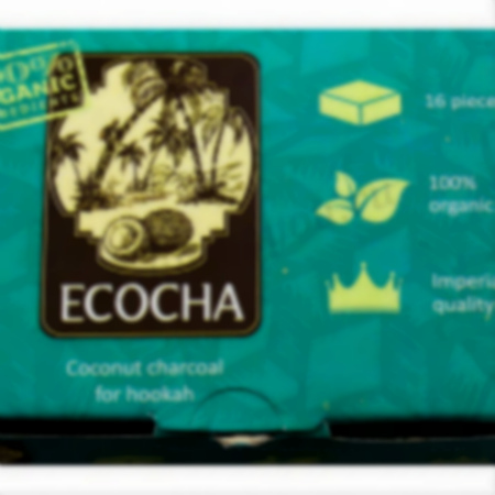 Уголь кокосовый ECOCHA 16 кубиков