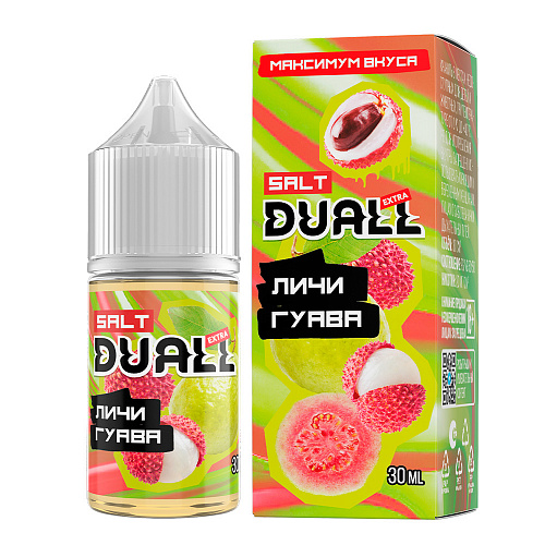 Жидкость DUALL Extra SALT - Личи Гуава, 30 мл